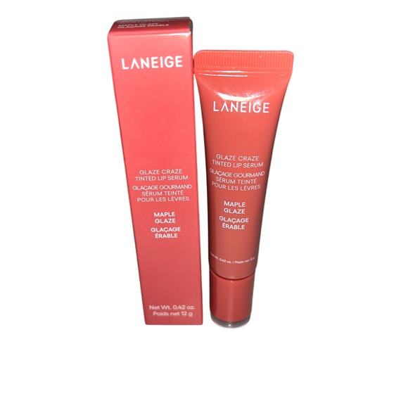 LANEIGE Glaze Craze Tinted Lip Serum – Shade Maple Glaze – NIB - Picture 1 of 5